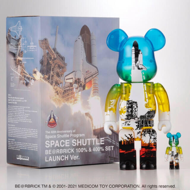 SPACE SHUTTLE BE@RBRICK LAUNCHフィギュア