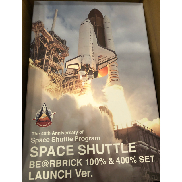 SPACE SHUTTLE BE@RBRICK LAUNCHフィギュア