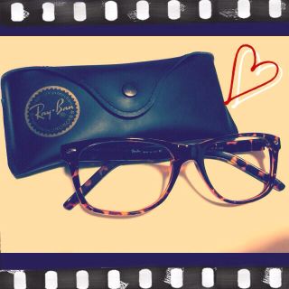 レイバン(Ray-Ban)のRay-Ban伊達眼鏡♡送料こみ♡(サングラス/メガネ)