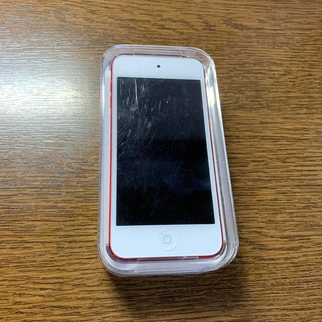 iPod touch(アイポッドタッチ)のiPod touch 6世代 128GB Red スマホ/家電/カメラのオーディオ機器(ポータブルプレーヤー)の商品写真