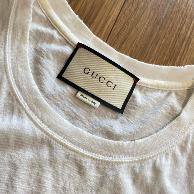 Gucci(グッチ)のgucci  Tシャツ 正規品　ロゴ　ユニセックス　sサイズ メンズのトップス(Tシャツ/カットソー(半袖/袖なし))の商品写真