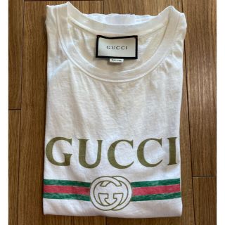 グッチ(Gucci)のgucci  Tシャツ 正規品　ロゴ　ユニセックス　sサイズ(Tシャツ/カットソー(半袖/袖なし))