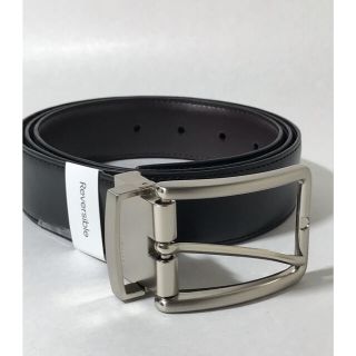 カルバンクライン(Calvin Klein)の正規品 新品カルバンクライン 高級牛革12100円 リバーシブルベルト(ベルト)