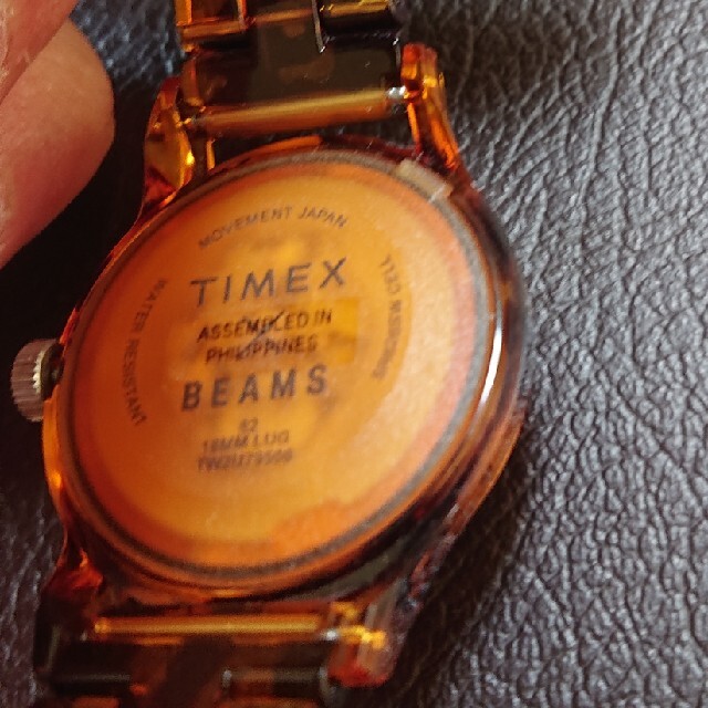 BEAMS(ビームス)のBEAMS timex キャンパー べっこう メンズの時計(腕時計(アナログ))の商品写真