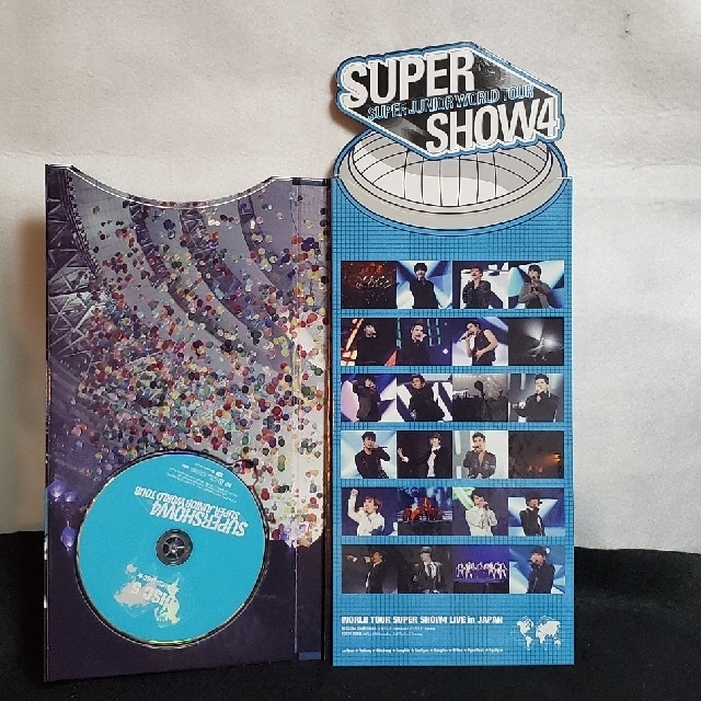 SUPER JUNIOR(スーパージュニア)のSUPER　JUNIOR　WORLD　TOUR　SUPER　SHOW4　LIVE エンタメ/ホビーのDVD/ブルーレイ(ミュージック)の商品写真