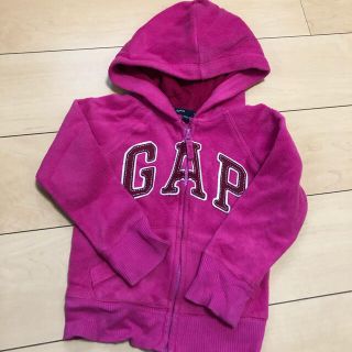 ギャップ(GAP)の3 女の子110 本物GAPのピンクのパーカー(ジャケット/上着)