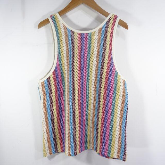 SUPREME 19ss KNIT STRIPE TANK TOP 1