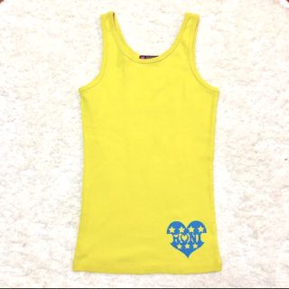 ロニィ(RONI)のRONI☆ロニー ビタミンイエロー タンクトップ(Tシャツ/カットソー)