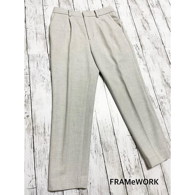 FRAMeWORK(フレームワーク)の⭐︎超美品⭐︎【FRAMeWORK】テーパードパンツ レディース Mサイズ 36 レディースのパンツ(カジュアルパンツ)の商品写真