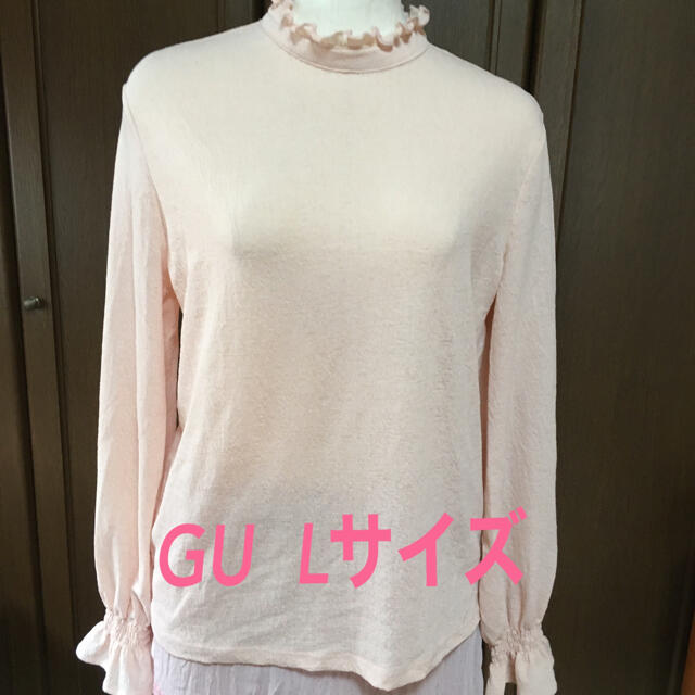 GU(ジーユー)のGU Lサイズ　長袖カットソー レディースのトップス(カットソー(長袖/七分))の商品写真