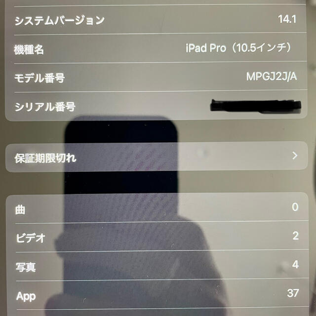 最終値下げ【美品】iPad Pro 10.5 Wi-Fi シルバー　512gb