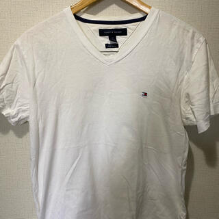 トミーヒルフィガー(TOMMY HILFIGER)のtommy白Tシャツ(Tシャツ/カットソー(半袖/袖なし))