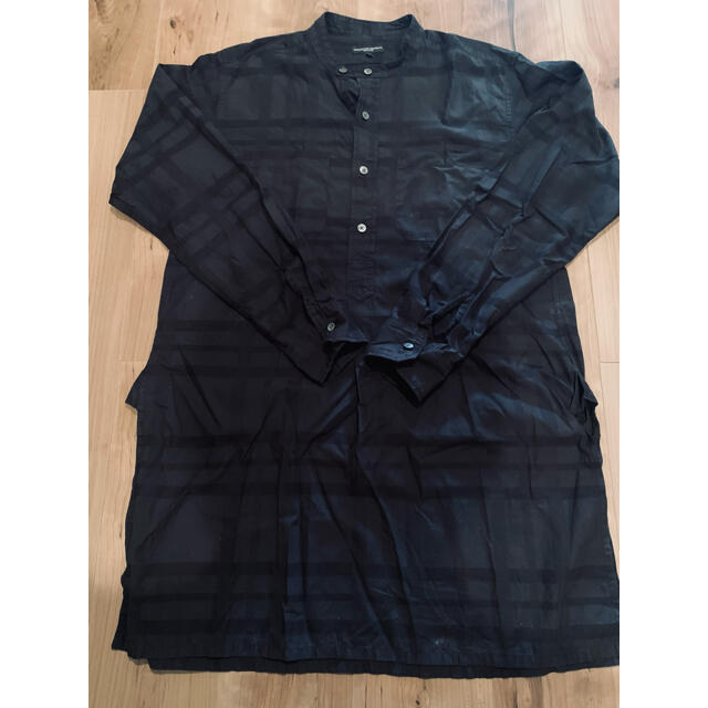 値下げ ENGINEERED GARMENTS チェック ロングシャツ S - シャツ