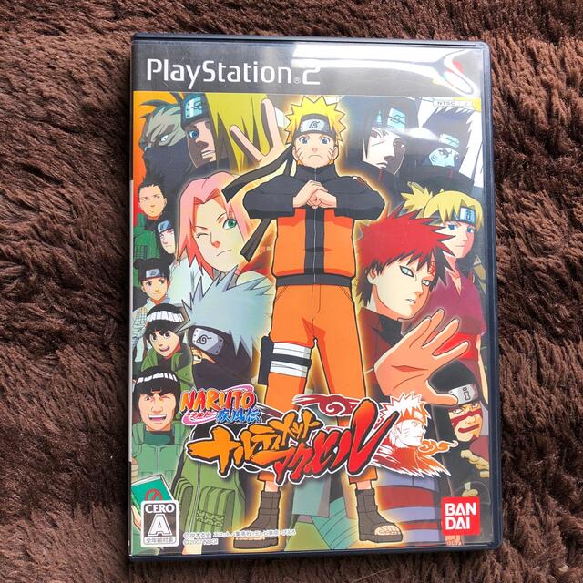 BANDAI(バンダイ)のNARUTO－ナルト－ 疾風伝 ナルティメットアクセル PS2 エンタメ/ホビーのゲームソフト/ゲーム機本体(家庭用ゲームソフト)の商品写真