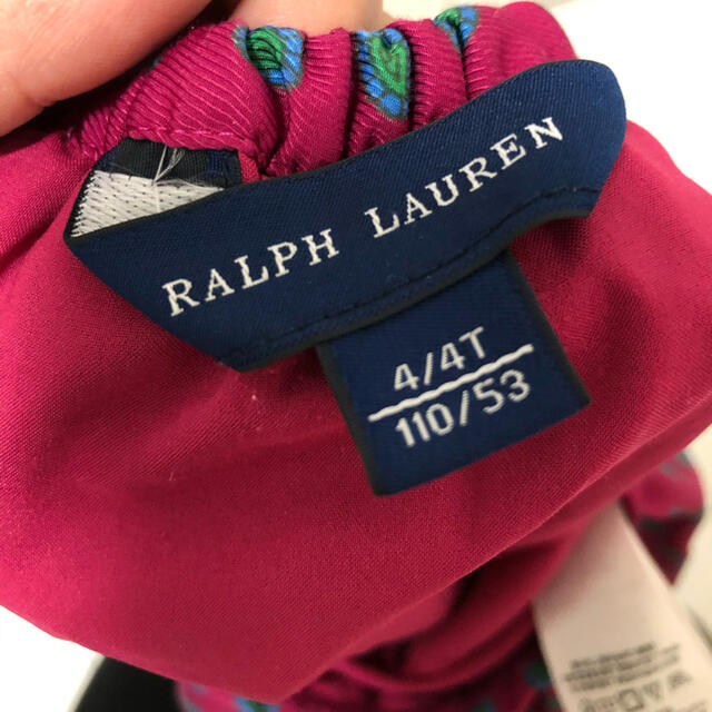 Ralph Lauren(ラルフローレン)の美品ラルフローレン スカート4T キッズ/ベビー/マタニティのキッズ服女の子用(90cm~)(スカート)の商品写真