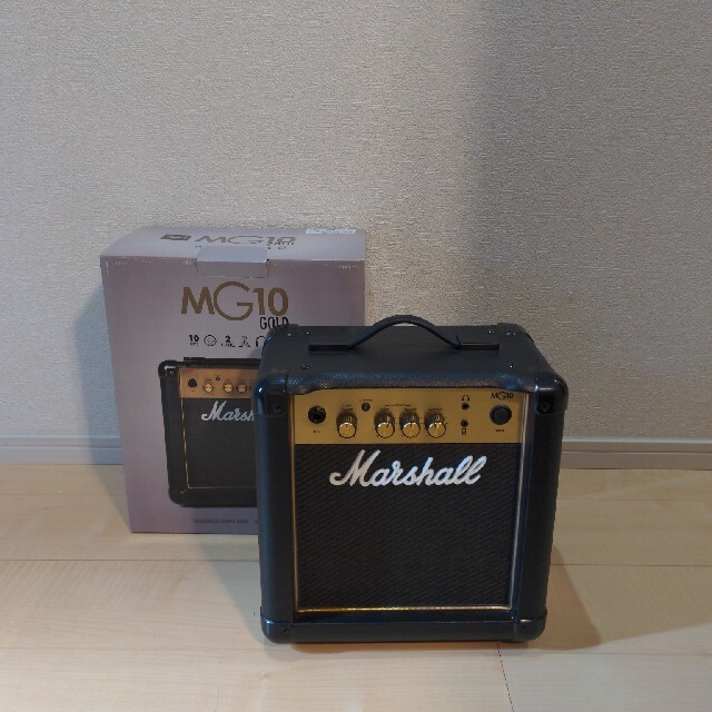 マーシャル　marshall　箱付　１０Ｗ　GOLD　MG10G-J　ギターアンプ