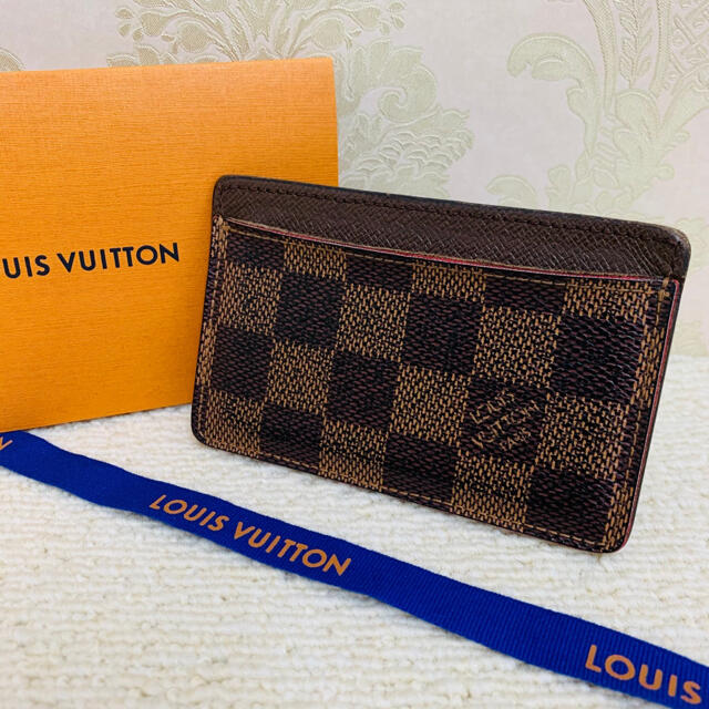 LOUIS VUITTON ＊ ルイヴィトン　ダミエ　カードケース　パスケース