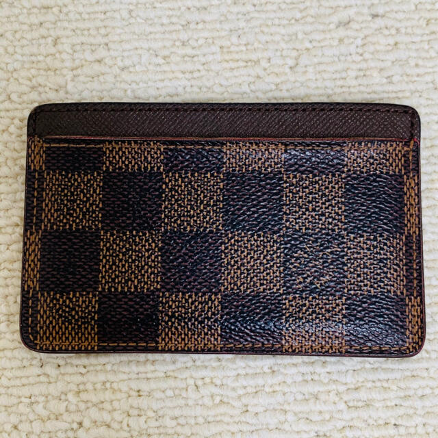 LOUIS VUITTON(ルイヴィトン)のLOUIS VUITTON ＊ ルイヴィトン　ダミエ　カードケース　パスケース レディースのファッション小物(名刺入れ/定期入れ)の商品写真