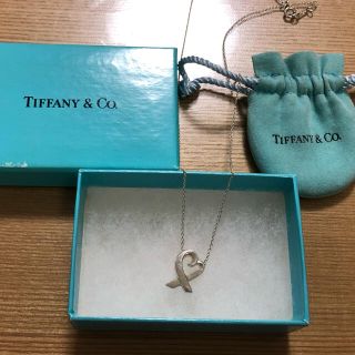 ティファニー(Tiffany & Co.)のティファニー　ハートネックレス(ネックレス)