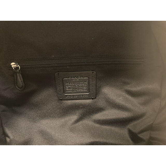 【値下げしました】新品　パックパック　リュック　バッグ　coach　コーチ