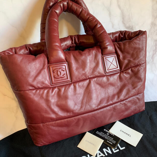 CHANEL(シャネル)のCHANEL シャネル 美品 コココクーン トートバッグ マトラッセ レディースのバッグ(トートバッグ)の商品写真