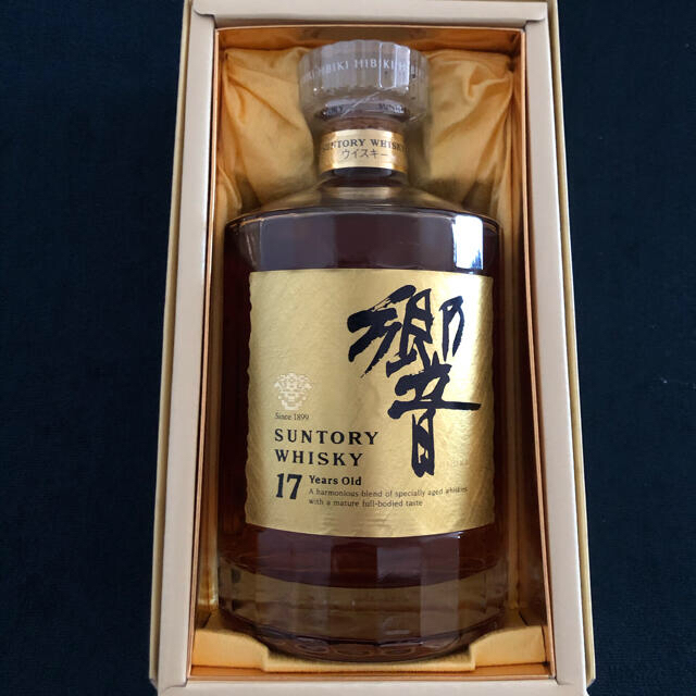 K127 サントリー 響 17年 ウィスキー ゴールドラベル 750ml 43%-