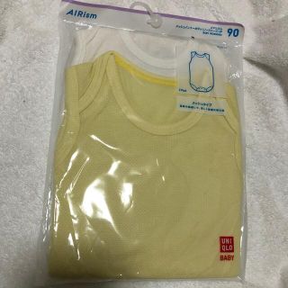 ユニクロ(UNIQLO)のこう様専用　ユニクロ　AIRismロンパース　サイズ90(下着)