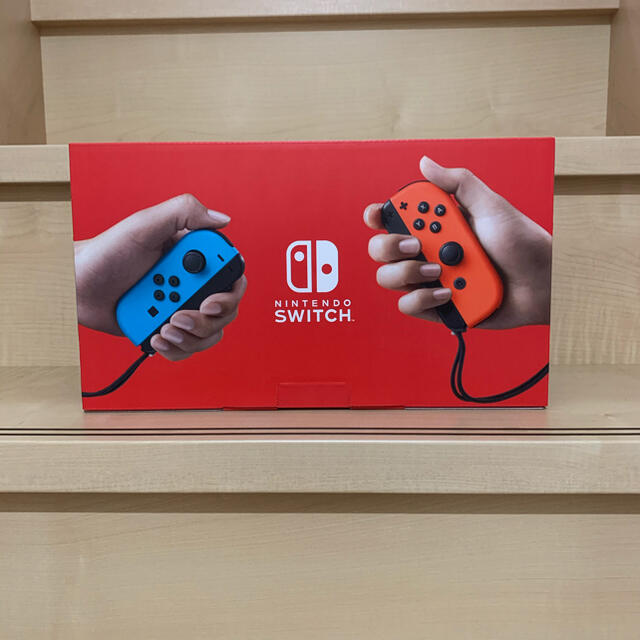 新品 Switch 任天堂スイッチ本体 ネオン4/30日購入店舗印有 新品 Switch 任天堂スイッチ本体 ネオン4/30日購入店舗印有