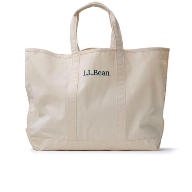 LLBean グローサリートート　アイボリー レディースのバッグ(トートバッグ)の商品写真