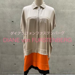 ダイアンフォンファステンバーグ(DIANE von FURSTENBERG)の【used】ダイアンフォンファステンバーグ　シルクワンピース(ひざ丈ワンピース)