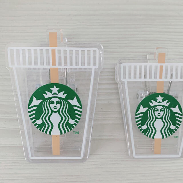 Starbucks Coffee(スターバックスコーヒー)のスターバックス　クリップセット ハンドメイドの文具/ステーショナリー(その他)の商品写真