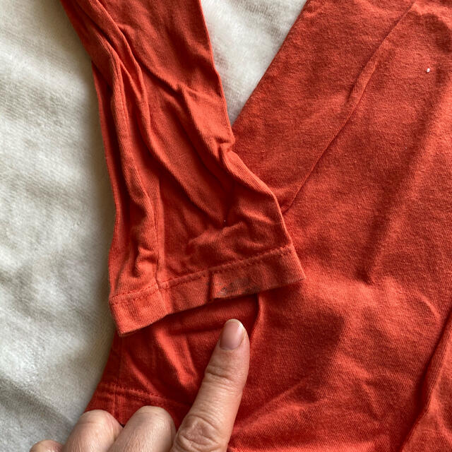 ZARA(ザラ)のZARA ザラ　オレンジ　ロンT 長袖　Tシャツ　150 キッズ/ベビー/マタニティのキッズ服女の子用(90cm~)(Tシャツ/カットソー)の商品写真