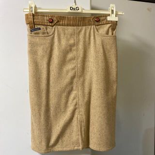 ドルチェアンドガッバーナ(DOLCE&GABBANA)のD&Ｇ　スカート　36(ひざ丈スカート)