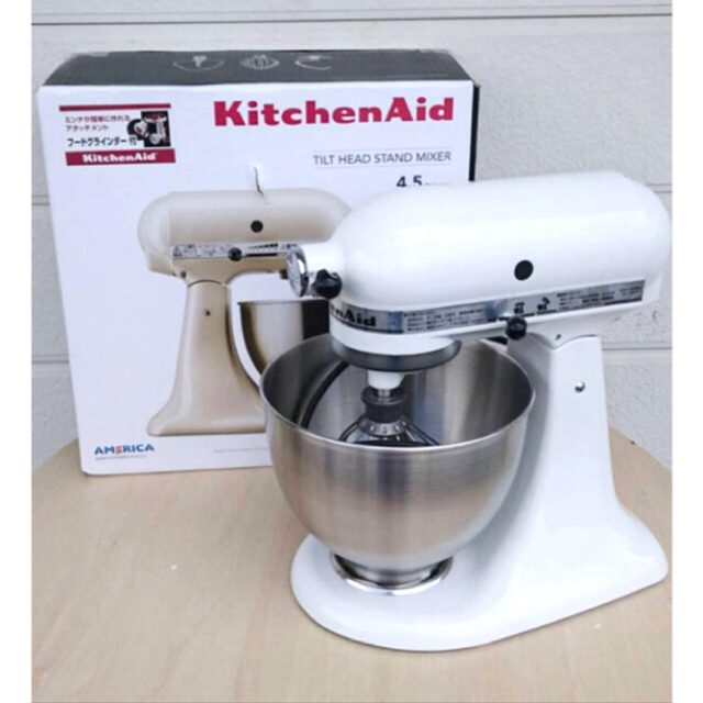 ☆セール kitchenAid☆キッチンエイド スタンドミキサー 9KSM95WH