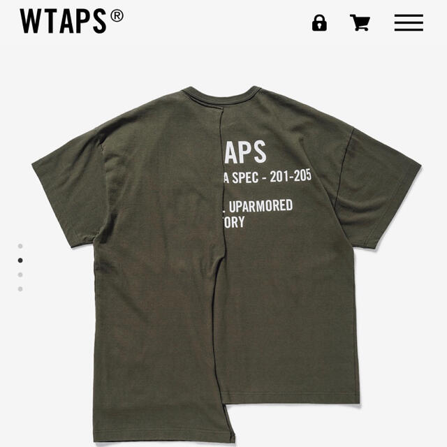 W)taps(ダブルタップス)の【XL】WTAPS RAGS/SS/COTTON OLIVE メンズのトップス(Tシャツ/カットソー(半袖/袖なし))の商品写真