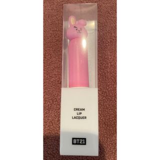 ボウダンショウネンダン(防弾少年団(BTS))のVT X BTS BT21 公式商品 クリームリップラッカー 03(リップグロス)