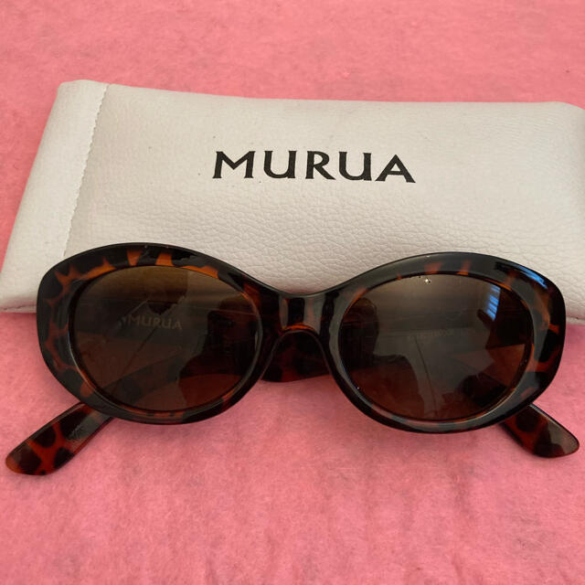 MURUA(ムルーア)の新品ムルーア　サングラス レディースのファッション小物(サングラス/メガネ)の商品写真