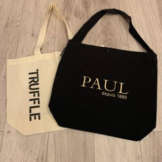 リンツ(Lindt)のPAUL  TRUFFLE ベーカリー　エコバッグ(エコバッグ)