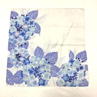 【新品】紫陽花　ハンカチ(ハンカチ)