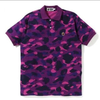 アベイシングエイプ(A BATHING APE)のBAPE COLOR CAMO ONE POINT POLO(ポロシャツ)