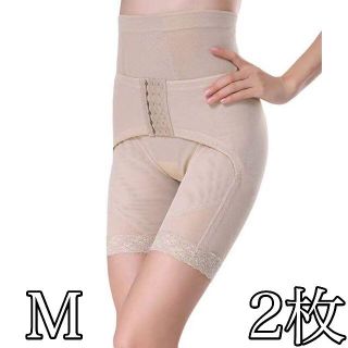 すけにくい 骨盤ショーツ (M) ベージュ 2個セット ガードル ダイエット(その他)