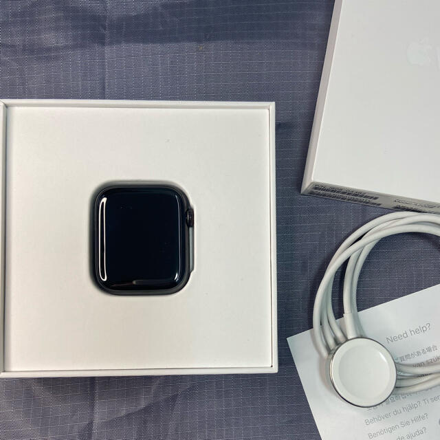 未使用Apple watch series4 44mm ブラックステンレス オフ www.cecile