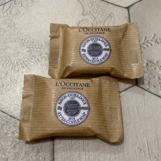 ロクシタン(L'OCCITANE)のロクシタン　ミルクソープ (25g×2個セット)(ボディソープ/石鹸)