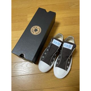 コンバース(CONVERSE)のコンバース❤︎converse❤︎スリップ❤︎チョコレート❤︎22㎝❤︎(スニーカー)