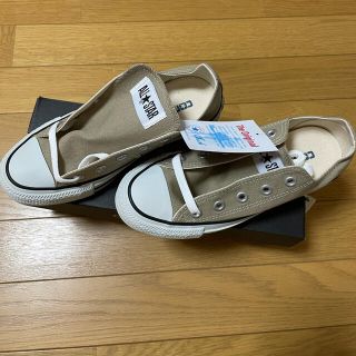 コンバース(CONVERSE)のコンバース❤︎converse❤︎オールスター❤︎ベージュ❤︎22㎝❤︎(スニーカー)