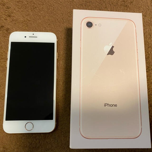 iPhone8, Gold, 64GB, 海外版