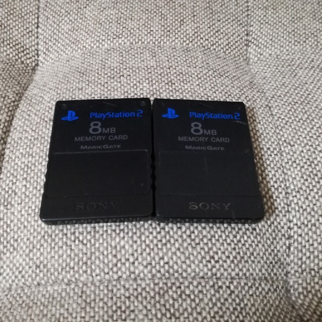 プレイステーション2 メモリーカード PS2 プレイステーション2用 ソニー純正 メモリーカード アイランドブルー