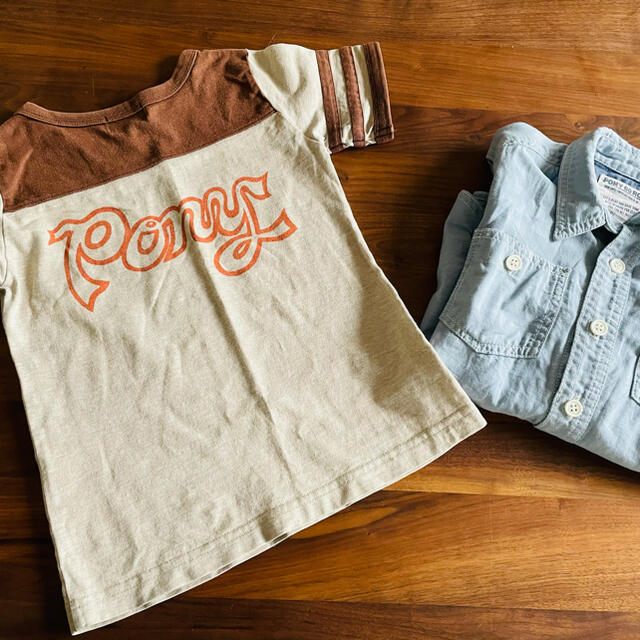 PONY GO ROUND(ポニーゴーラウンド)のPONYGO ROUNDプリントＴシャツ★こどもbeams キッズ/ベビー/マタニティのキッズ服男の子用(90cm~)(Tシャツ/カットソー)の商品写真