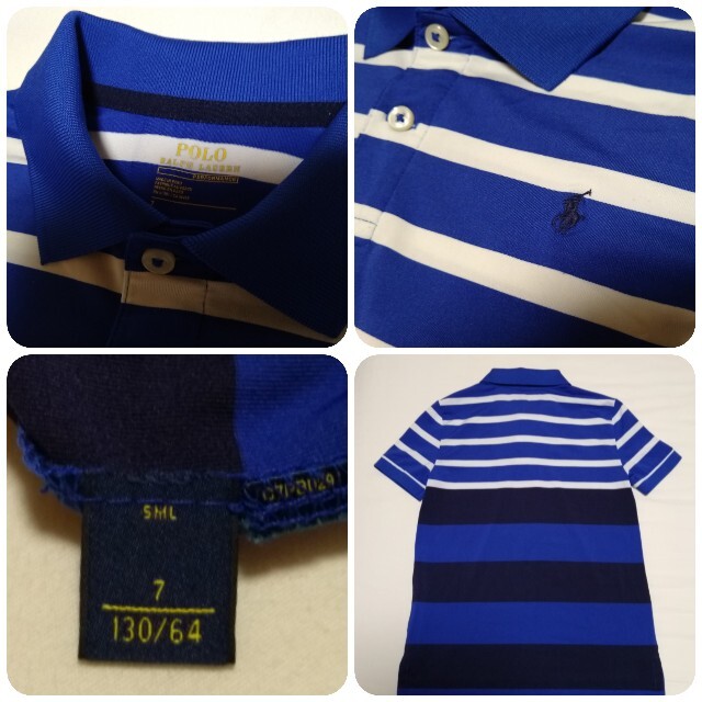 Ralph Lauren(ラルフローレン)のRalph Lauren　ポロシャツ　130 キッズ/ベビー/マタニティのキッズ服男の子用(90cm~)(Tシャツ/カットソー)の商品写真