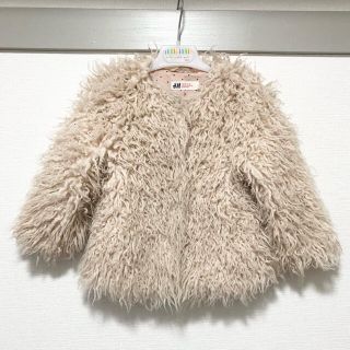 エイチアンドエム(H&M)のH&M ファーコート　ジャケット(コート)